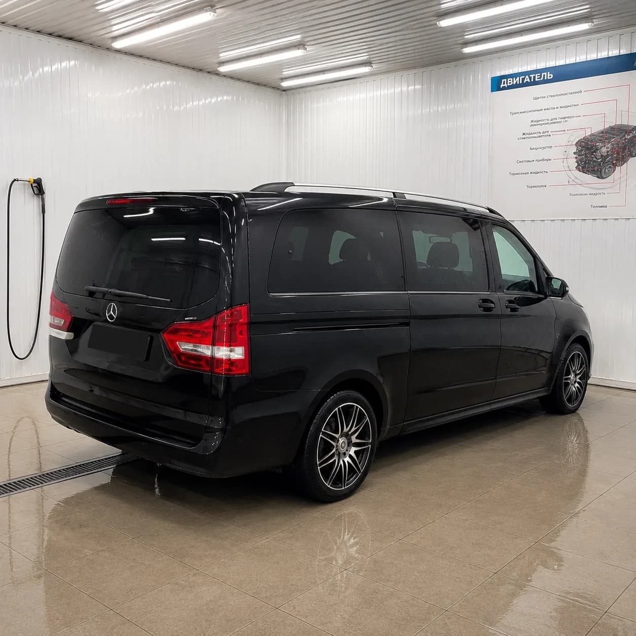 Покраска Mercedes - После