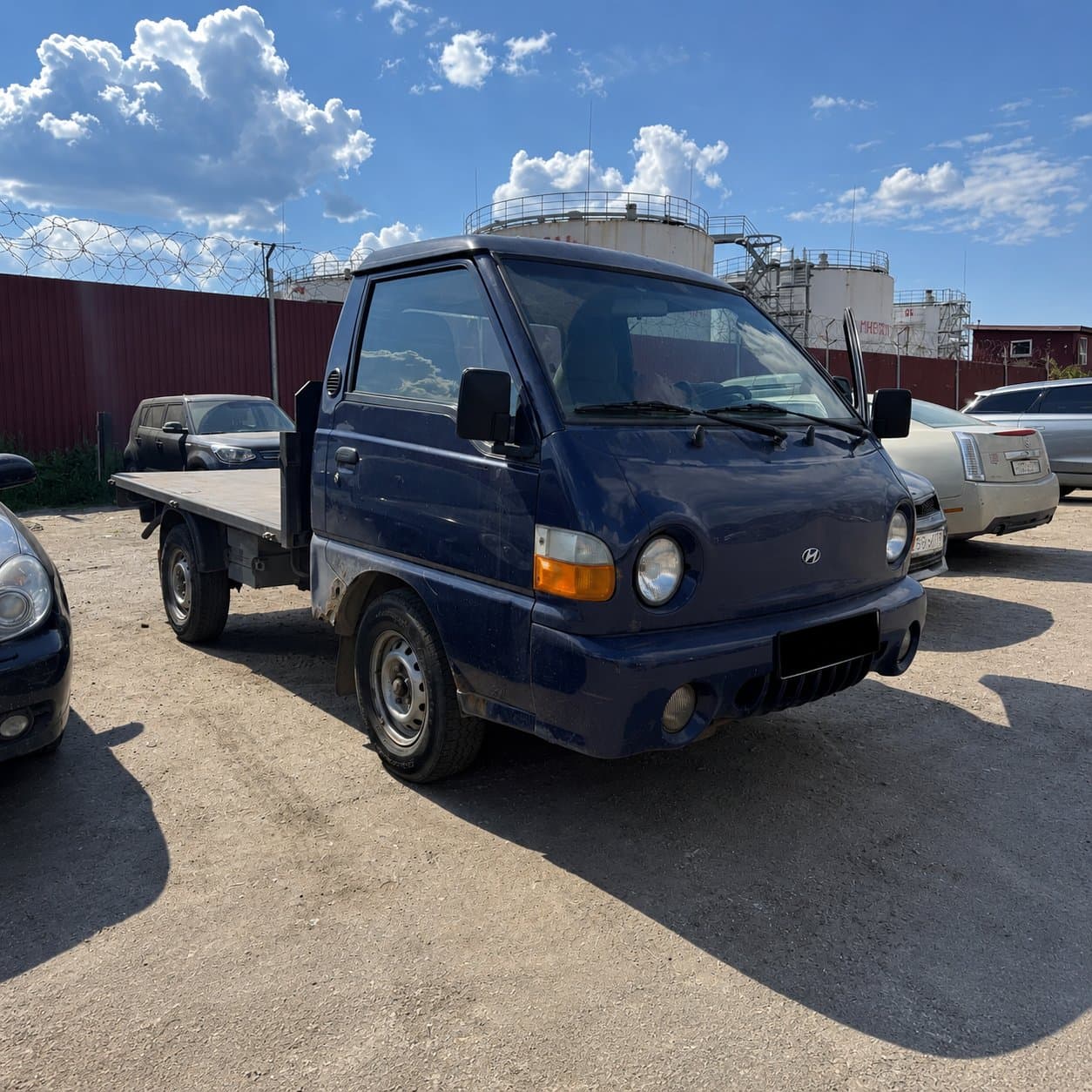 Переварка арки и покраска кабины Hyundai Porter